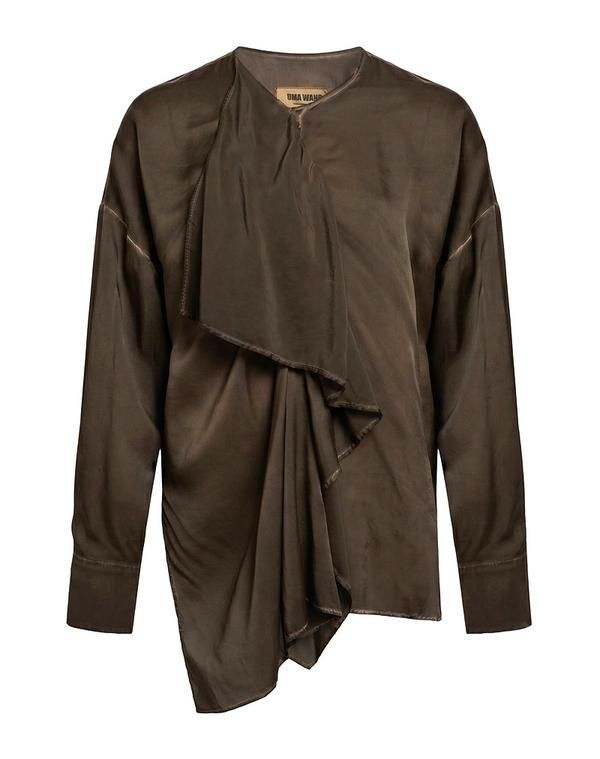 ユマ ワン レディース トップス シャツ UMA WANG Brown ブラウン 72,490円