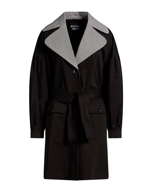 ブティックモスキーノ レディース アウター コート BOUTIQUE MOSCHINO Black ブラック