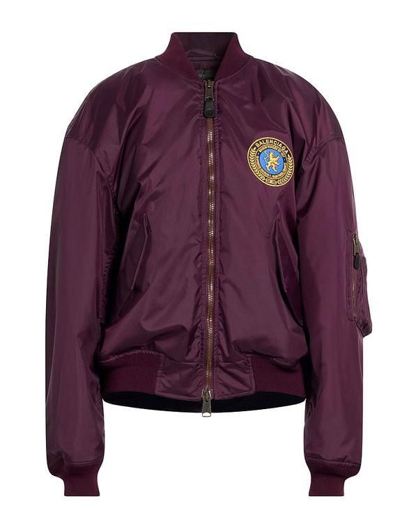 バレンシアガ レディース アウター ジャケット・ブルゾン BALENCIAGA Bordeaux