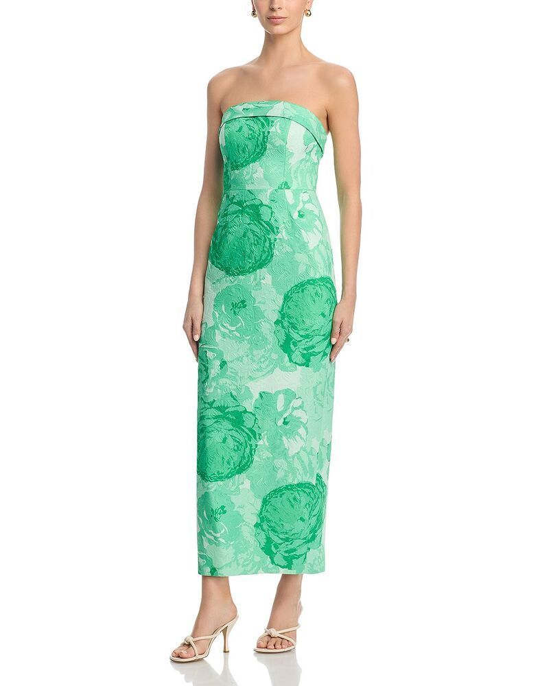 ミリー レディース トップス ワンピース マキシ MILLY Ella Jacquard Maxi Dress Green Multi グリーン