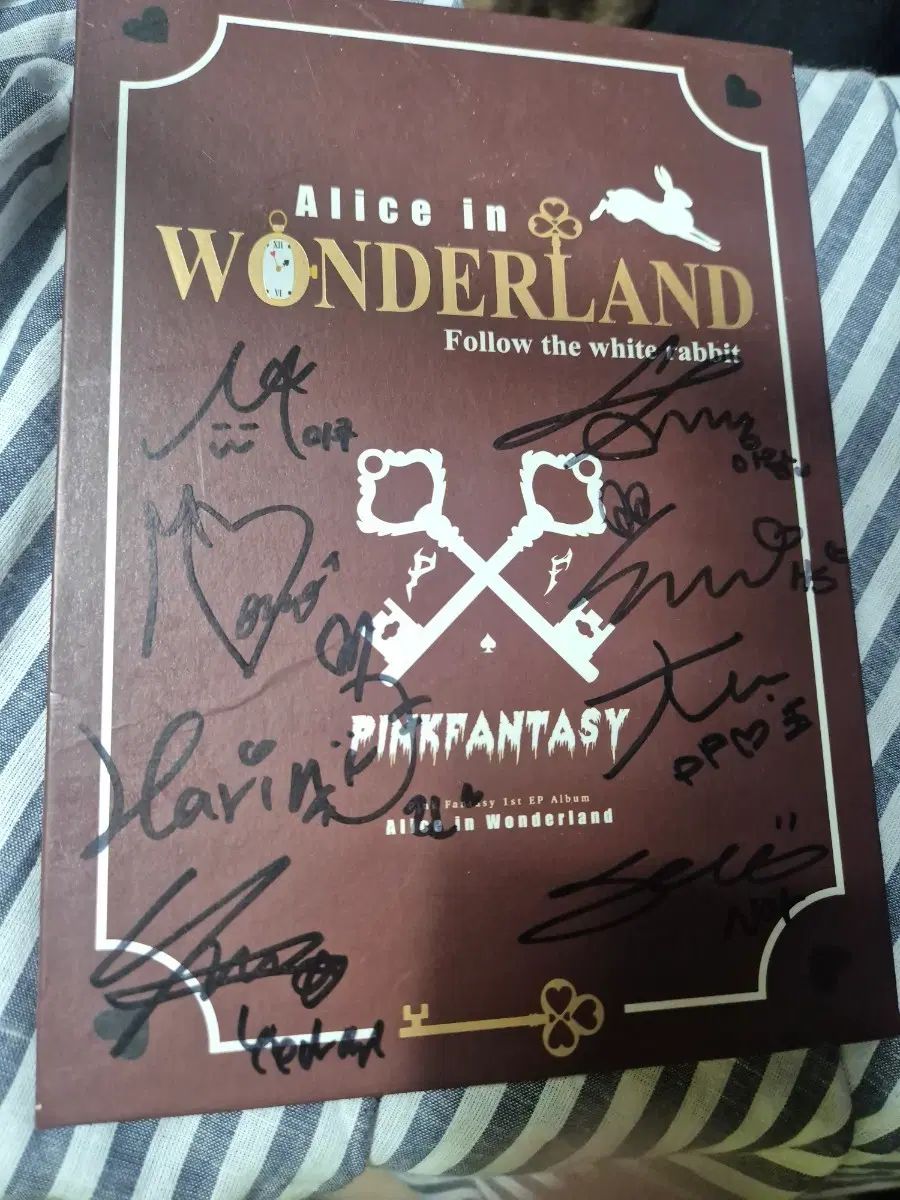 ピンクファンタジー アリス IN ワンダーランド 1版 サイン盤