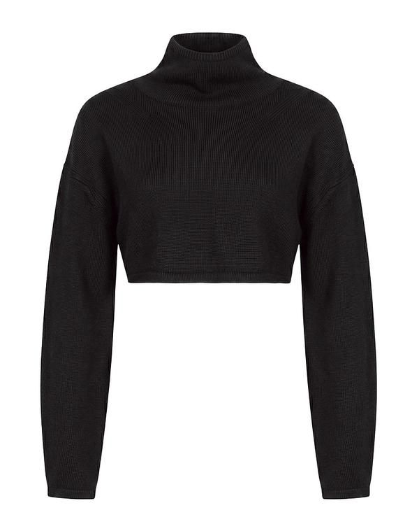 カルバンクライン レディース アウター ニット・セータートルネック CALVIN KLEIN JEANS Black ブラック