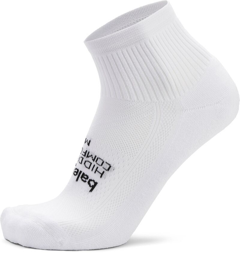 バレガ レディース アンダーウェア 靴下 Balega Hidden Comfort Quarter Socks White ホワイト