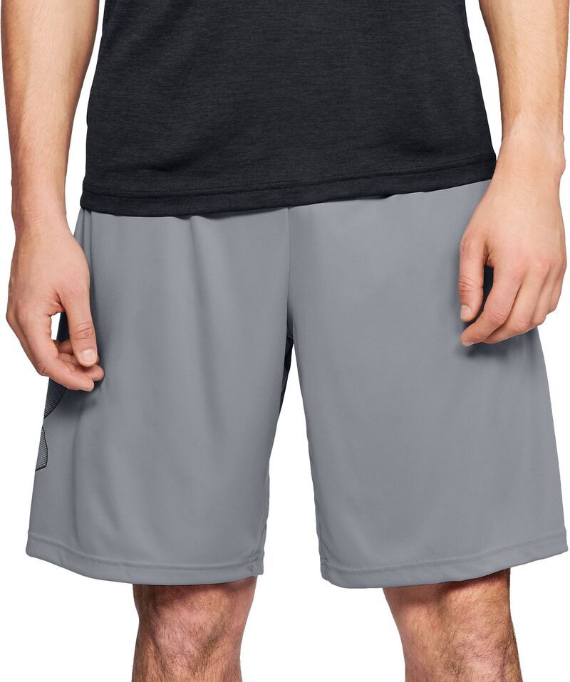 アンダーアーマー メンズ ボトムス ハーフパンツ・ショーツ ショートパンツ グラフィック Under Armour Mens Tech Graphic 10 ShortsteelBlack ブラック