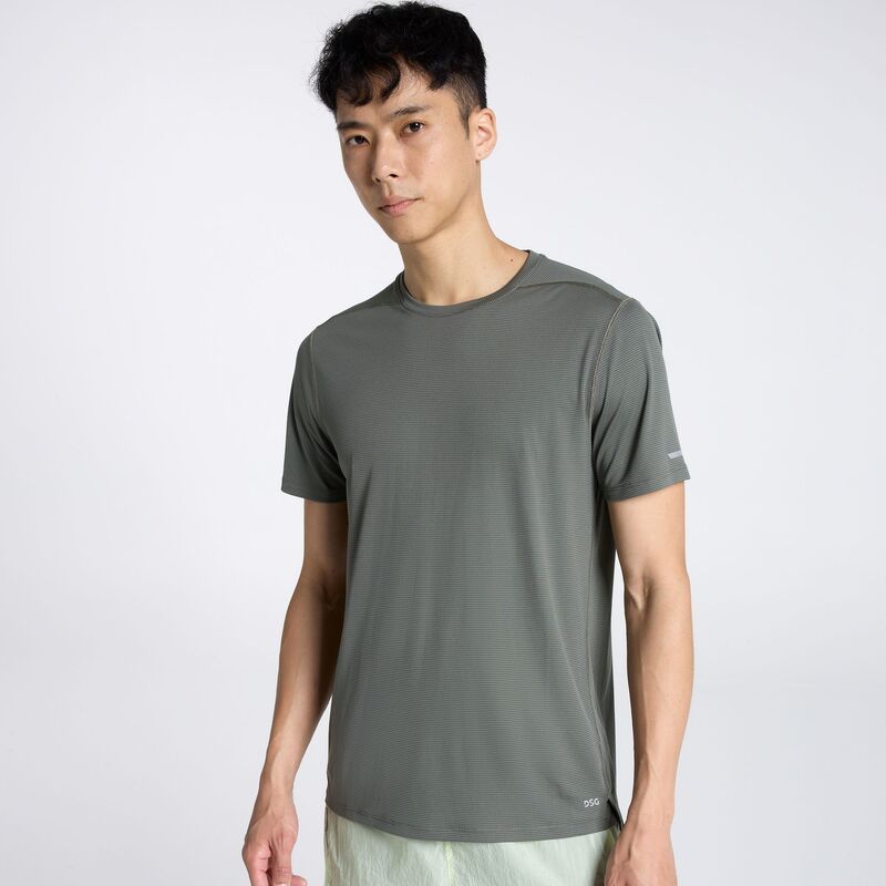 DSG メンズ トップス Tシャツ DSG Menstride Short Sleeve TShirt Muted Olive オリーブ
