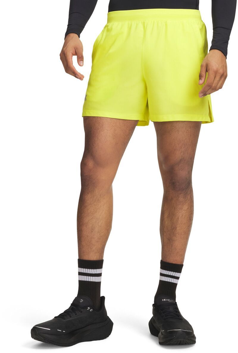 アンダーアーマー メンズ ボトムス ハーフパンツ・ショーツ ショートパンツ Under Armour Mens Launch 5 Shorts Flash LightFlash LightReflec