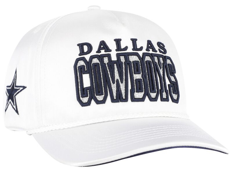 フォーティーセブン メンズ アクセサリー 帽子 47 Womens Dallas Cowboys White Outspoken Hitch Adjustable Hat NoColor ホワイト