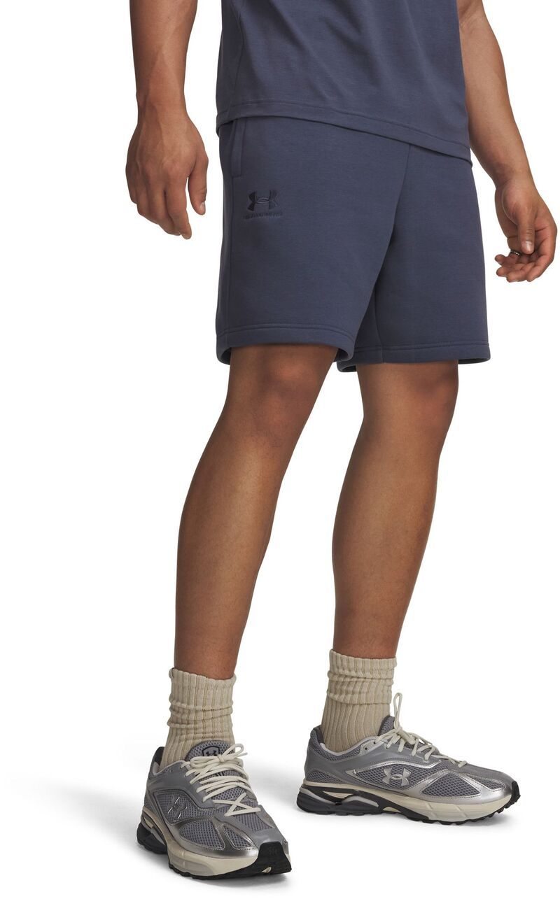 アンダーアーマー メンズ ボトムス ハーフパンツ・ショーツ ショートパンツ フリース Under Armour Mens Icon Fleece Shorts Downpour GrayDwnpr G