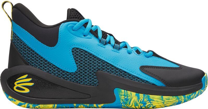 アンダーアーマー メンズ シューズ スニーカー Under Armour Curry 3Z 25 Basketball Shoes BlueBlackBlue ブラック