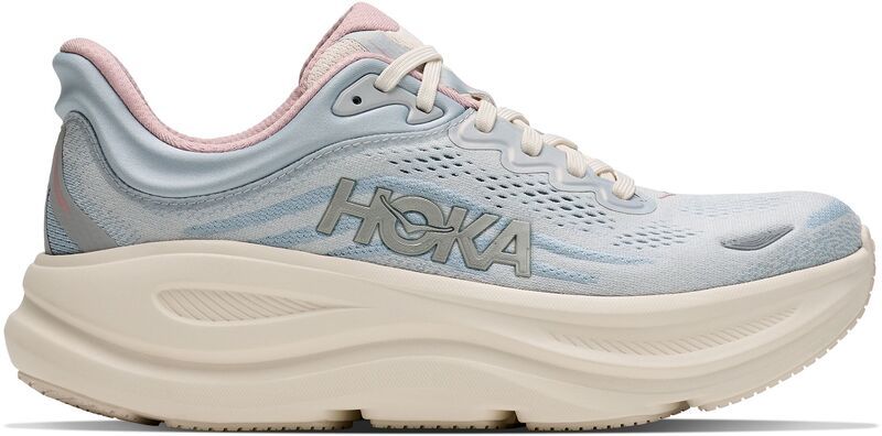 ホカオネオネ レディース シューズ スニーカー HOKA Womens Bondi 9 Running Shoes AlabasterMineral Blue ブルー