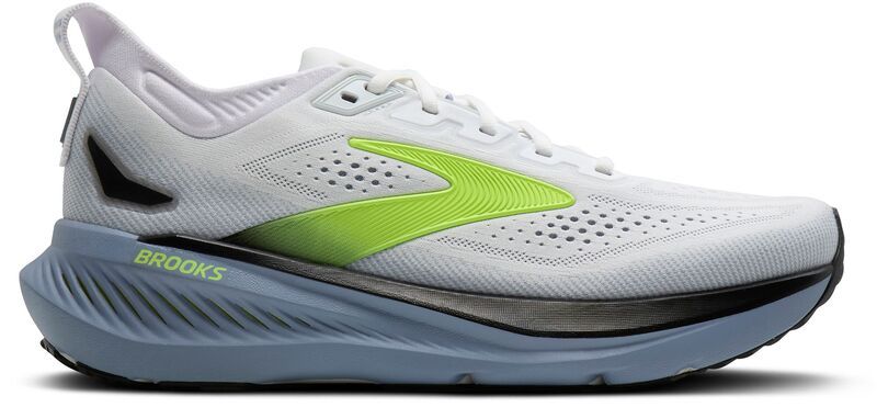 ブルックス メンズ シューズ スニーカー Brooks Mens Glycerin 23 Running Shoes WhiteBlueYellow ホワイト