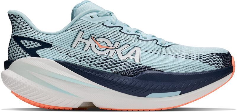 ホカオネオネ レディース シューズ スニーカー HOKA Womens Mach X 3 Running Shoes Glimmering BlueVarsity Navy ネイビー