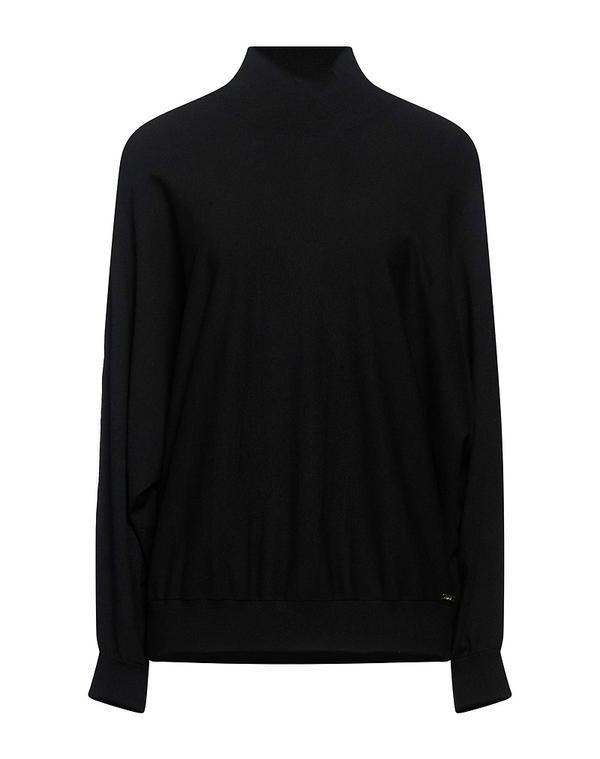 カオス レディース アウター ニット・セータートルネック KAOS Black ブラック