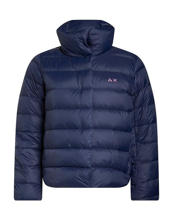サンシックスティーエイト レディース アウター ジャケット・ブルゾン パファージャケット SUN 68 Navy ネイビー 29,770円