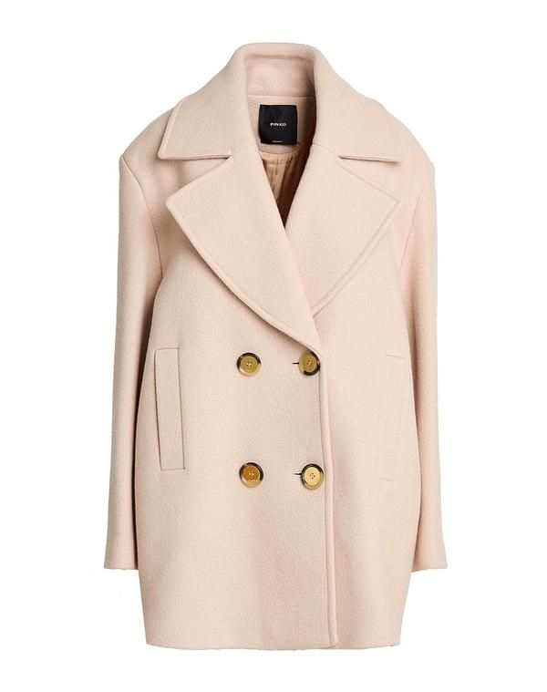 ピンコ レディース アウター コート PINKO Beige ベージュ
