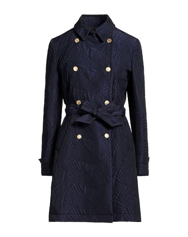 ムーレー レディース アウター コート MOORER Midnight Blue ブルー
