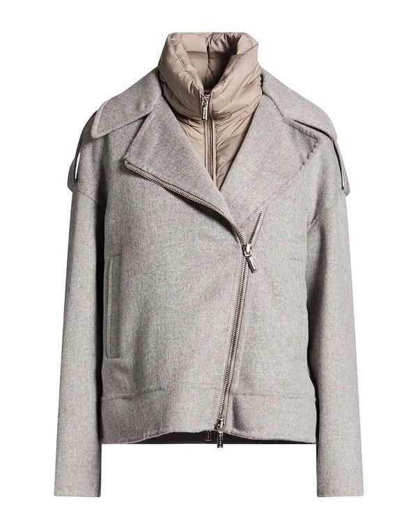 ムーレー レディース アウター コート MOORER Gray グレー
