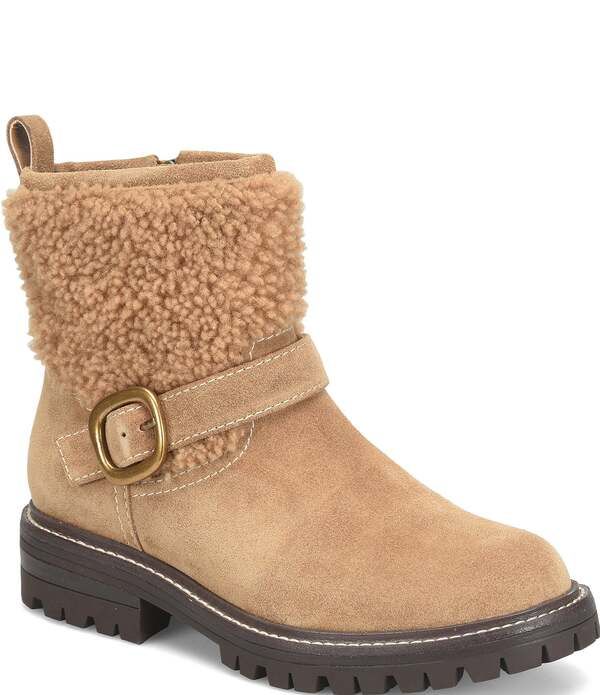 ソフト レディース シューズ ブーツ・レインブーツ スエード Adelle Aqua Sofft Collection Suede Shearling Waterproof Moto Buckle B 42,120円