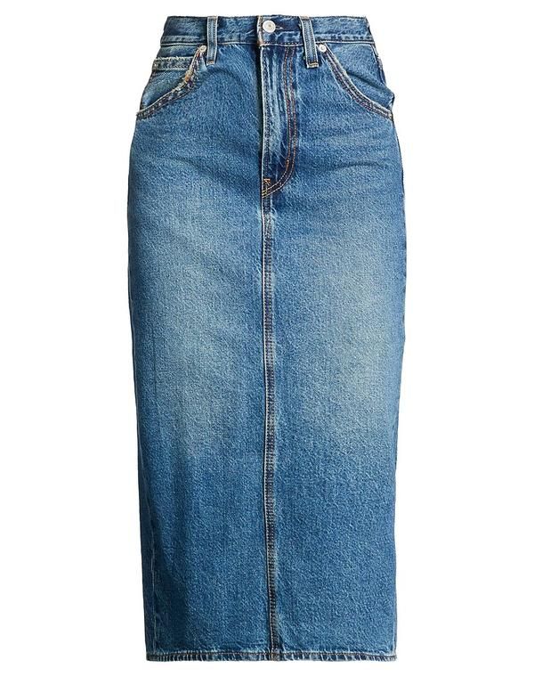 リーバイス レディース ボトムスカート LEVIS Blue ブルー