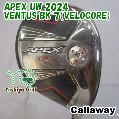 ユーティリティ キャロウェイ APEX UW 2024/VENTUS BK 7（VELOCORE)/X/19[153934]