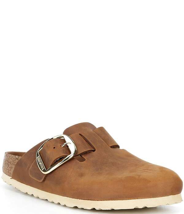 ビルケンシュトック レディース シューズ サンダル レザー Birkenstock Womens Boston Oiled Leather Buckle Strap Clogs Cognac 38,220円