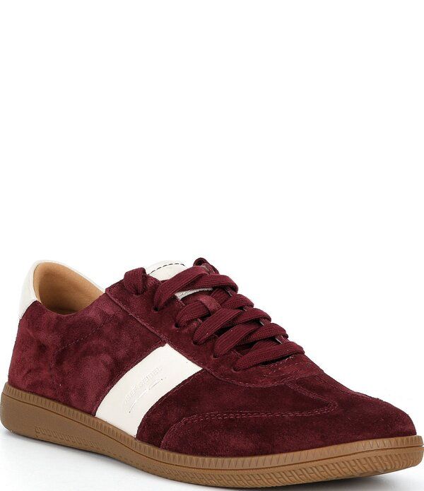 ジョセフセイベル レディース シューズ スニーカー スエード Josef Seibel Joleen 01 Suede Color Block Sneakers Chocolate チョコレート