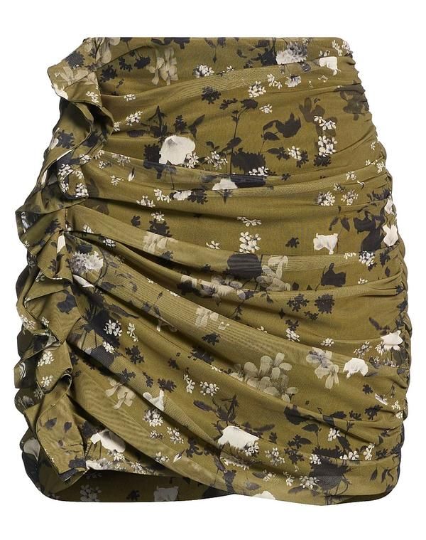 オールセインツ レディース ボトムスカート ALLSAINTS Military Green グリーン