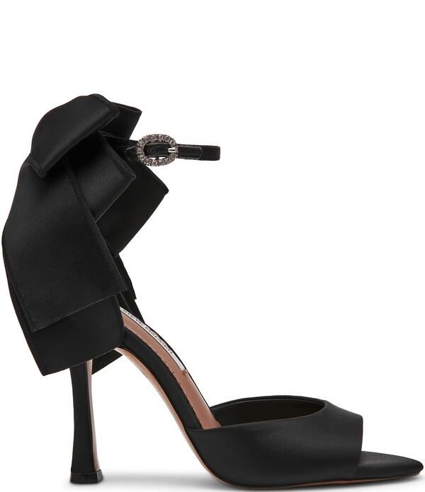 スティーブ マデン レディース シューズ サンダル サテン Steve Madden Bougie Satin Bow Detail Dressandals Ivory アイボリー