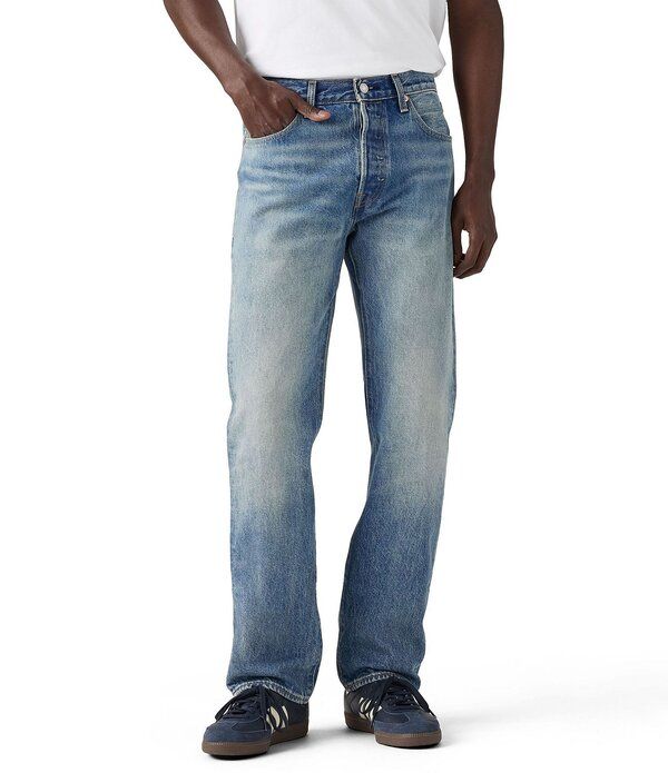 リーバイス メンズ ボトムス デニムパンツ ジーンズ LevisR 501R Original Classic Fit Rigid Jeans New York To LA