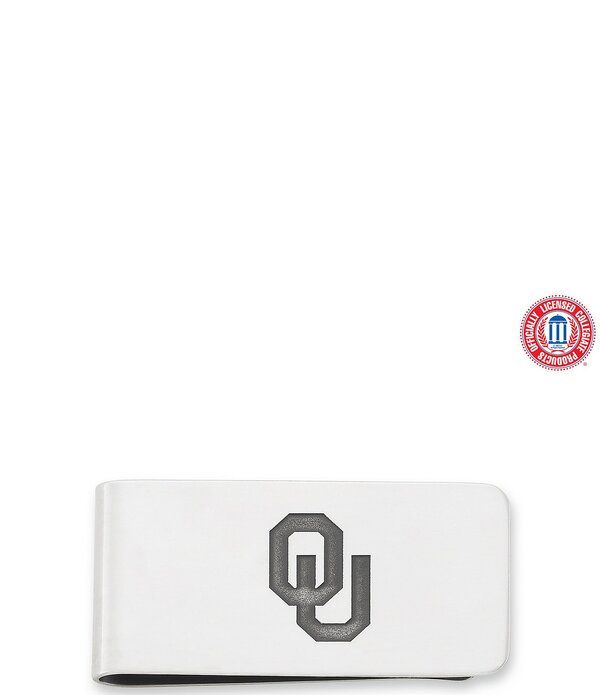 ジェームズ エイヴリー メンズ アクセサリー 財布 James Avery Collegiate Money Clip The University of Oklahoma