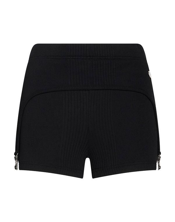 ジャンポール ゴルチエ レディース ボトムス ハーフパンツ・ショーツ ショートパンツバミューダパンツ JEAN PAUL GAULTIER Black ブラック