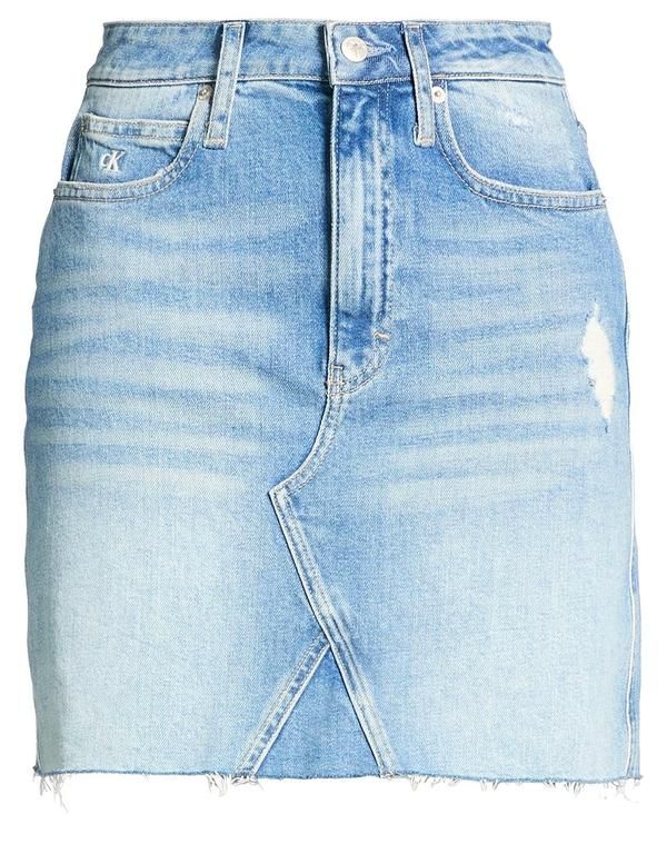 カルバンクライン レディース ボトムスカート CALVIN KLEIN JEANS Blue ブルー