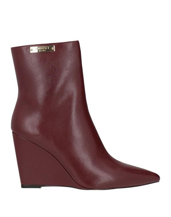 ツインセット レディース シューズ ブーツ・レインブーツ ショートブーツ TWINSET Bordeaux