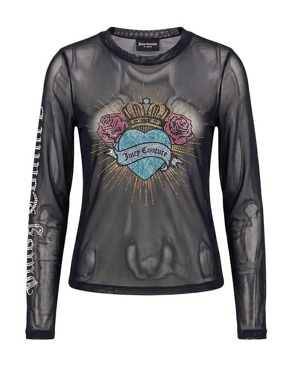ジューシークチュール レディース トップス シャツ JUICY COUTURE Black ブラック