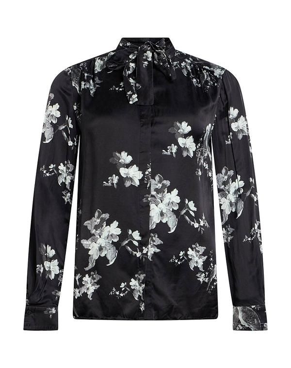 オールセインツ レディース トップス シャツ ALLSAINTS Black ブラック