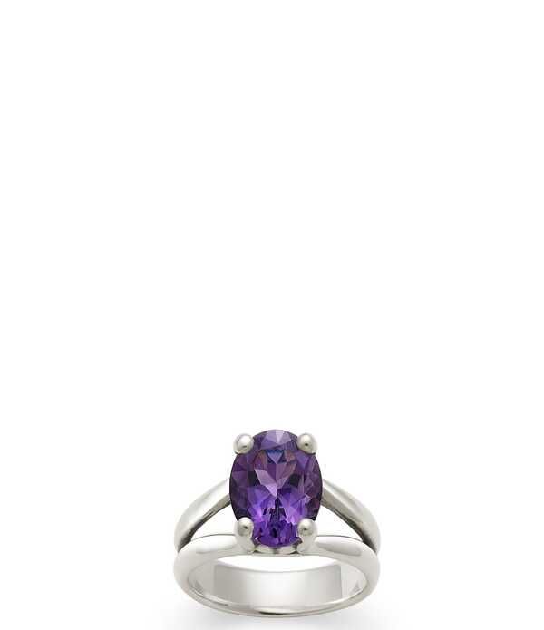 ジェームズ エイヴリー レディース アクセサリー 指輪 James Avery Oval Gemstone Sterling Silvering Amethyst シルバー