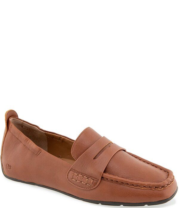 ジェントルソウルズ レディース シューズ パンプス レザー ローファー Gentle Soulsophie Leather Penny Loafer Drivers Brandy