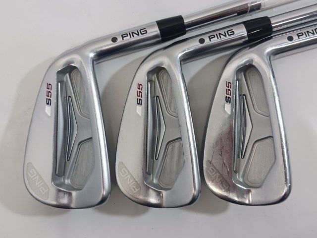 中古】アイアンセット ピン PING S55 6本(5-9 W) KBS TOUR130 X 27