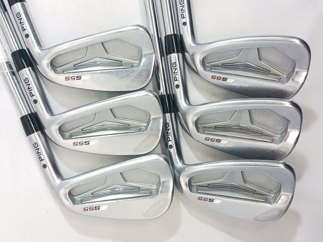 中古】アイアンセット ピン PING S55 6本(5-9 W) KBS TOUR130 X 27