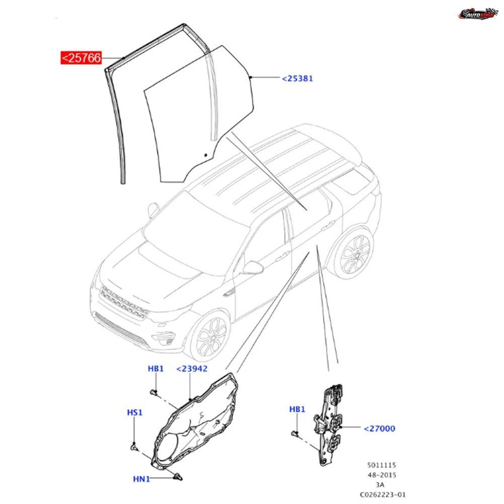 ランドローバー ディスカバリースポーツ 2015-2023用 自動車外装ドアガラスランチャンネルストリップラバー LR058556 LR058555 1個 ランドローバー ディスカバリースポーツ 2015-2023用 自動車外装ドアガラスランチャンネルストリップラバー LR058556 LR058555 1個