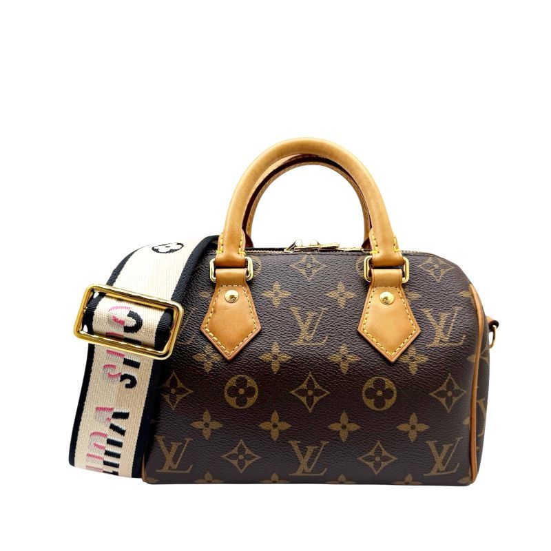 【中古】LOUIS VUITTON ルイヴィトン スピーディバンドリエール20 モノグラム M43234 RFID 2WAYバッグ ハンドバッグ ショルダーバッグ 肩掛け 斜め掛け ミニボストンバッグ お洒落 人気 美品 【ブランドギャラリー東心斎橋店】