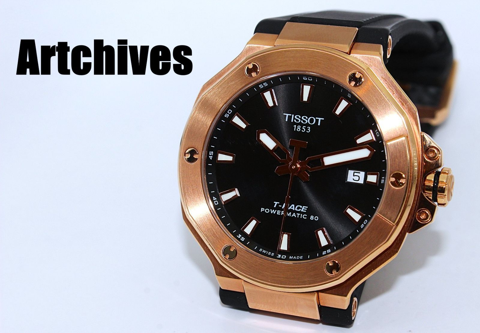 『VRW-2094』☆時計☆TISSOT (ティソ)☆T141.807.37.051.00☆T-レース パワーマティック80☆BK文字盤 メンズ 自動巻き 腕時計 稼働品☆