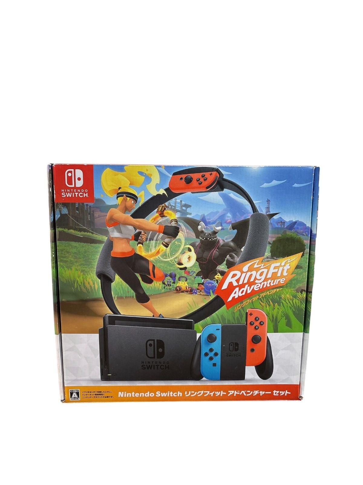 【美品・完品】Nintendo Switch リングフィット アドベンチャー セット 動作確認・初期化済み 任天堂