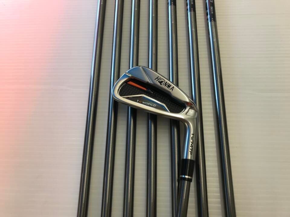 ホンマゴルフ　TOUR WORLD TW747 P　VIZARD For TW747 50　Rフレックス　アイアンセット　中古【最短即日発送】