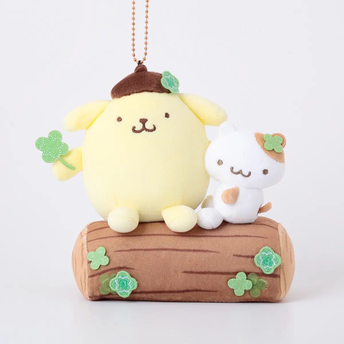 サンリオ ポムポムプリン ぬいぐるみ クローバ ぽかぽか ピクニック