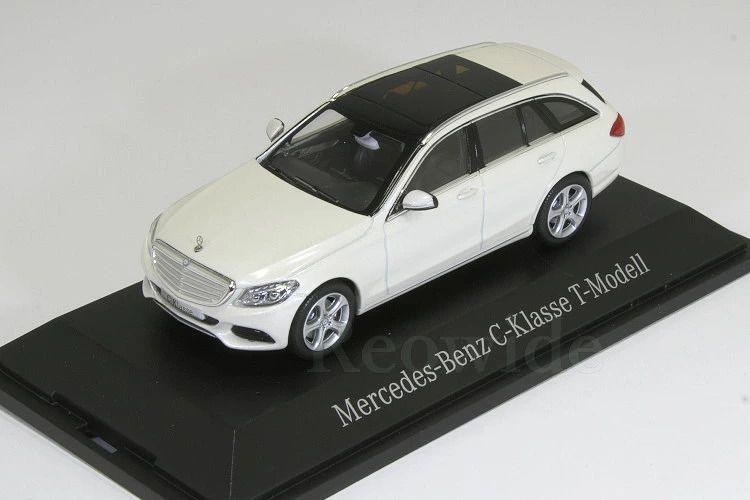 ノレブ 1/43 メルセデス・ベンツ Cクラス ワゴン ホワイト S205 2014 Mercedes-Benz C-Class Estate Diamond White Metallic BRIGHT B66960252