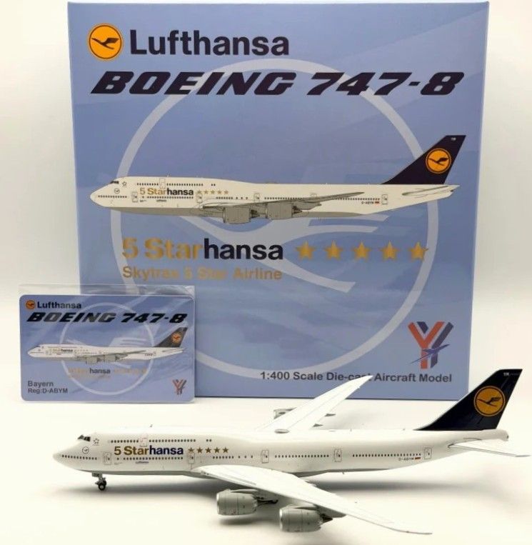 YYwings ルフトハンザ 747-8 D-ABYM 1/400 YY74806