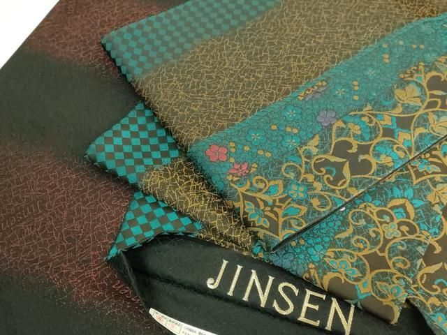平和屋着物●極上　前田仁仙　仁仙更紗　両面　六通柄袋帯　花間道　逸品　DZAB8262kh6 42,250円