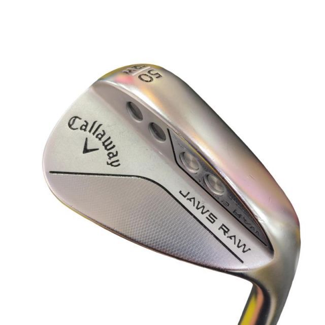 【中古】 キャロウェイ JAWS RAW クロムメッキ 50°/12°W ウェッジ WG NS PRO MODUS3 TOUR115 (フレックスS) メンズ 男性用 右利き 右用 Cランク ゴルフクラブ