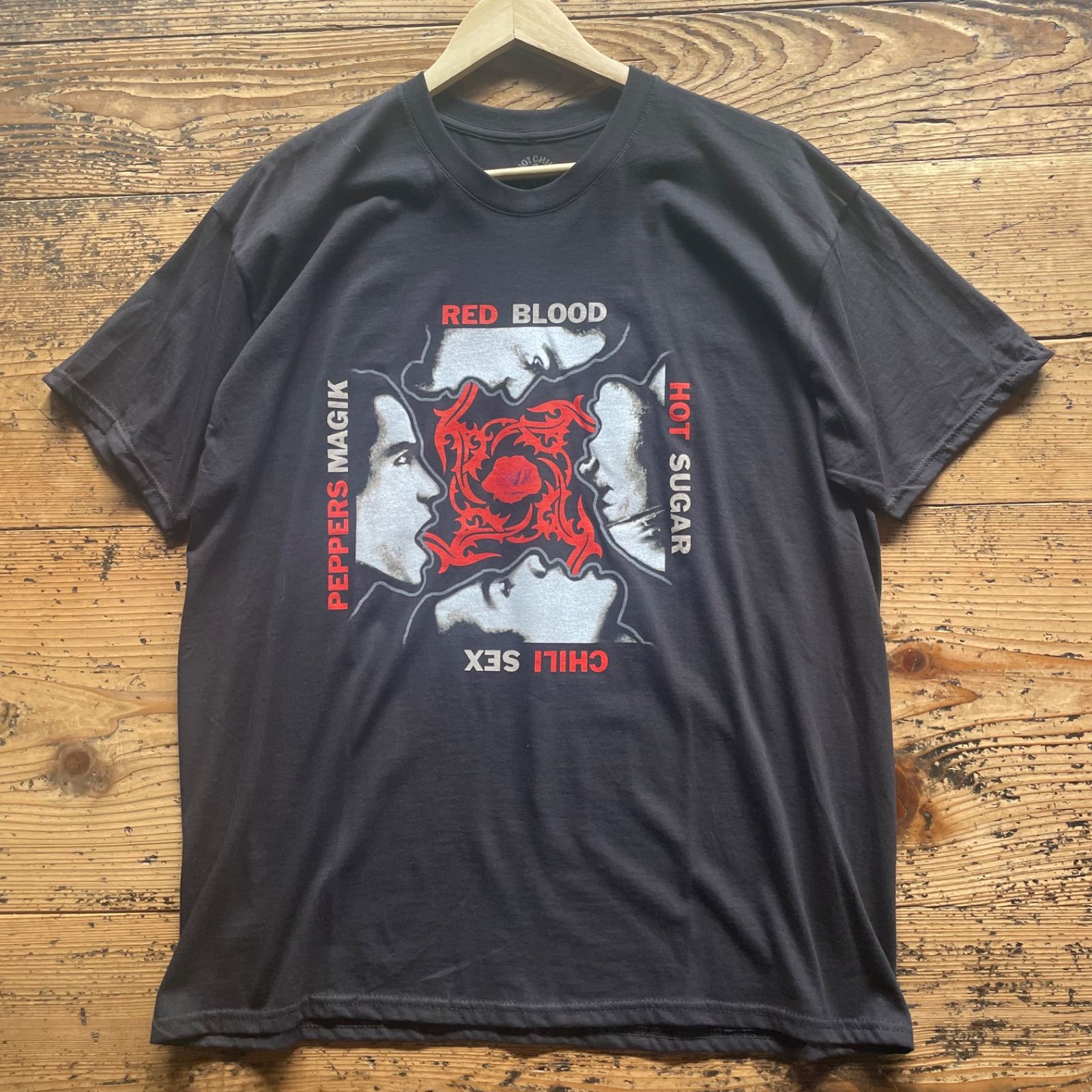 【激レア】レッチリ Tシャツ ブラッドシュガーセックスマジック 黒 XXL 新品 本物 オフィシャル 公式 レッドホットチリペッパーズ Blood Sugar
